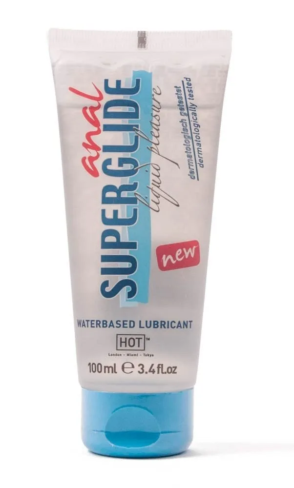 Lubrifiant personal, Hot, Anal Superglide, pe bază de apă, 100ml — preț și oferte