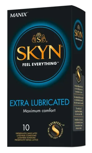 Lubrifiant personal, Skyn, Extra Lubricated, 10 buc