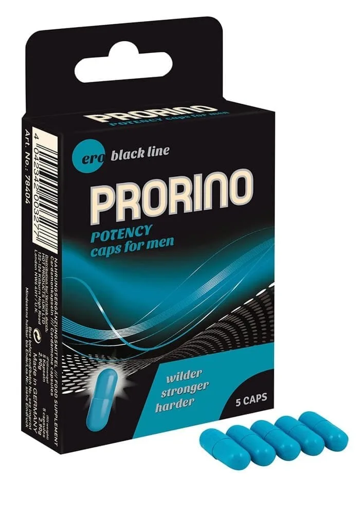 Lubrifiant personal, Hot, Ero Prorino Caps, pentru barbati — preț și oferte