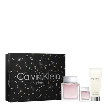 Set cadou Eau de Toilette, Calvin Klein, Euphoria for Men, 3 piese — preț și oferte