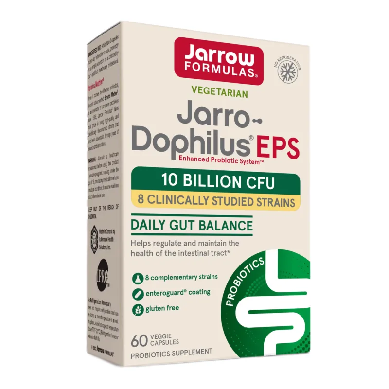 Jarro-Dophilus EPS Jarrow Formulas, 60 capsule, Secom JARROW FORMULAS SUA — preț și oferte