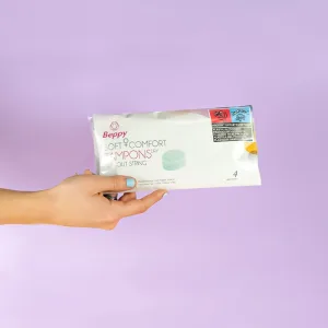 Set 4 Tampone Beppy DRY Soft, fără șnur, uscate