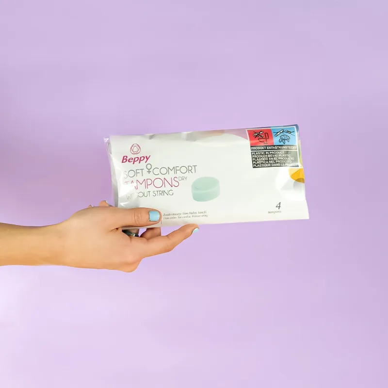 Set 4 Tampone Beppy DRY Soft, fără șnur, uscate Asha - Beppy — preț și oferte