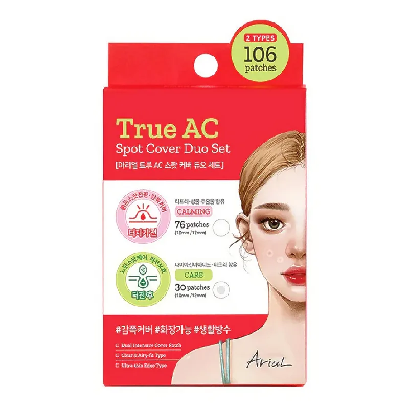 Set Plasturi Cosuri inainte si dupa True AC Spot Cover Duo, 106 bucati, Ariul — preț și oferte