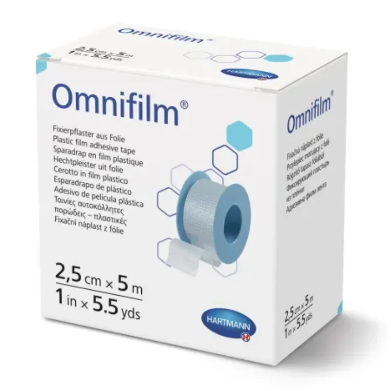 Plasture hipoalergen Omnifilm, 2.5cm*5m, HartMann — preț și oferte
