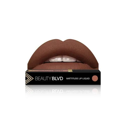 Ruj lichid, Beautyblvd, Mattitude, maro — preț și oferte