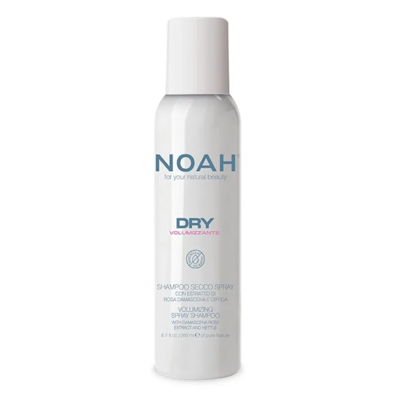 Sampon uscat cu extract de trandafir de Damasc si urzica, Volumizzante Dry, 200 ml, Noah — preț și oferte