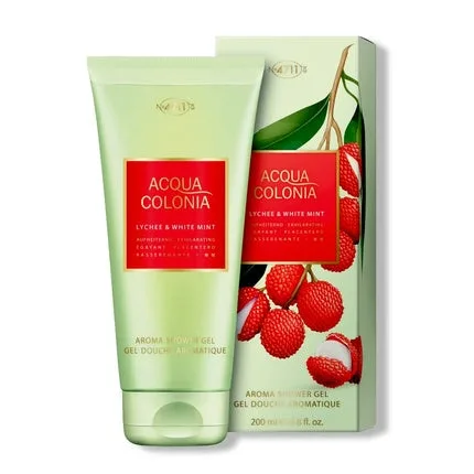Gel de Duș, Acqua Colonia, Lychee & Mentă Albă 200ml 4711 — preț și oferte