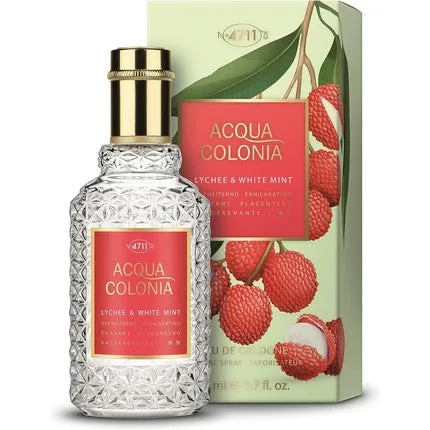 Apa de Colonie Unisex, Acqua Colonia, Lychee & Menta Alba 50ml 4711 — preț și oferte