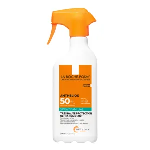 Spray fara parfum cu protectie solara SPF50+ Anthelios Family, 300 ml, La Roche-Posay