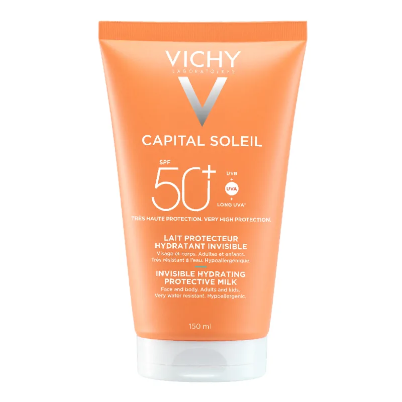 Lotiune protectoare hidratanta SPF50+ Capital Soleil, 150 ml, Vichy — preț și oferte