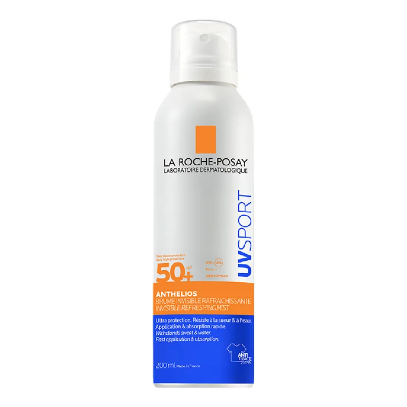 Spray invizibil reimprospatant SPF 50+ Anthelios UVSport, 200 ml, La Roche-Posay — preț și oferte