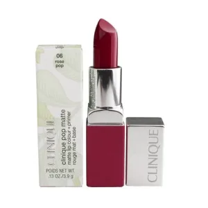 Ruj mat, Clinique, Pop Matte 06 Rose, 3.9g
