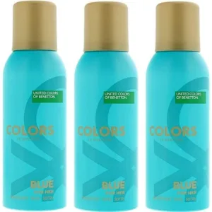Deodorant spray, Benetton, Colours Blue, 150ml