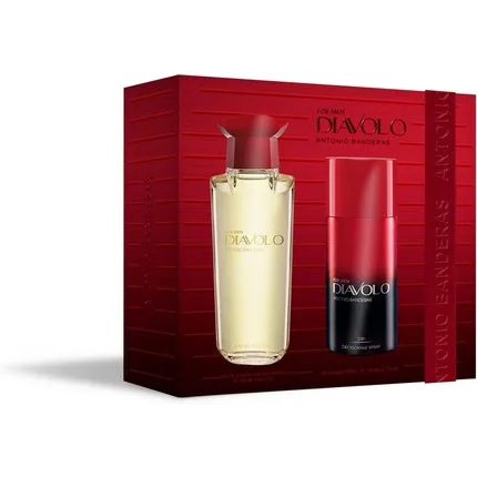 Set cadou parfum, Banderas Diavolo, 100ml + deodorant 150ml Antonio Banderas — preț și oferte