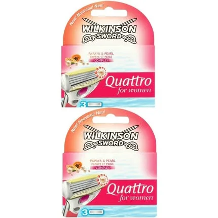Rezerve aparat de ras, Wilkinson Sword, Quattro, 3 lame — preț și oferte