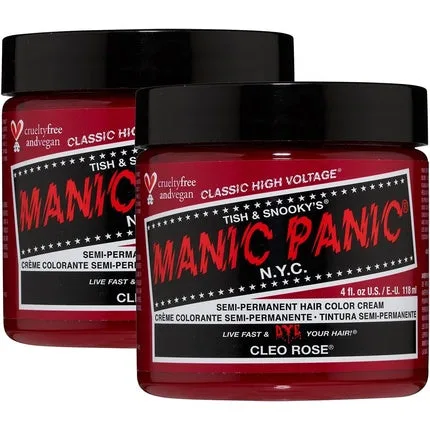 Vopsea de par, Manic Panic, Cleo Rose, 118ml, Vegan, Cruelty Free — preț și oferte