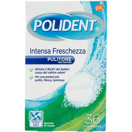 Pasta de dinti Polident Triple Fresh, 36 comprimate — preț și oferte
