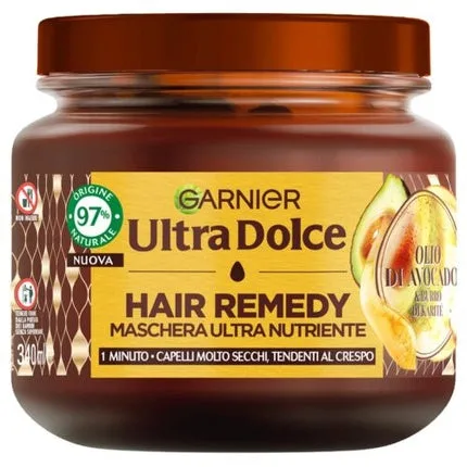 Masca De Păr, Garnier, Ultra Dolce, Avocado și Unt de Shea, 340ml — preț și oferte
