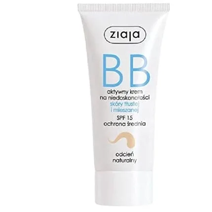 Cremă BB Ziaja, ten mixt și gras, 50ml — preț și oferte