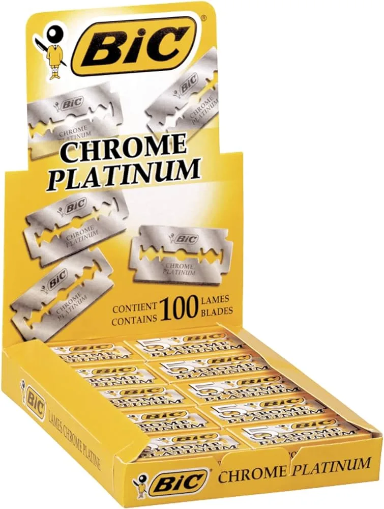 Lame ras reutilizabile, Bic, Chrome Platinum, 100 buc — preț și oferte