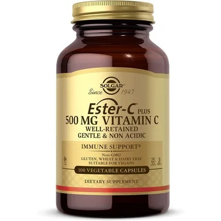 Supliment vitamine, Solgar, Ester-C Plus 500mg, 100 capsule — preț și oferte
