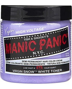 Toner pentru păr, Manic Panic Virgin Snow, Vegan, 118ml