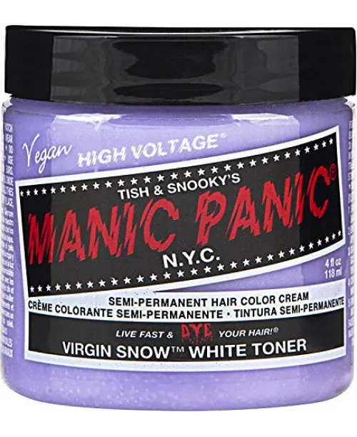 Toner pentru păr, Manic Panic Virgin Snow, Vegan, 118ml — preț și oferte