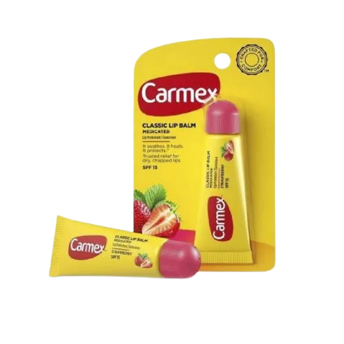 Balsam de buze, Carmex, Strawberry, SPF15 — preț și oferte