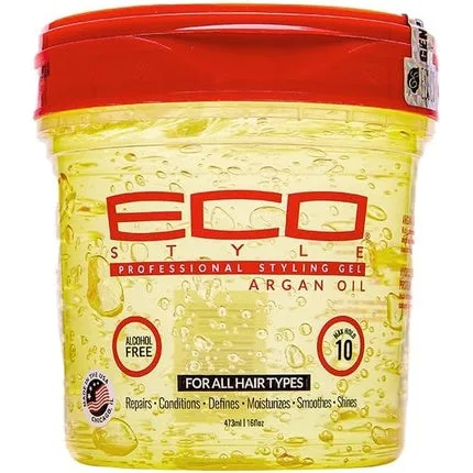 Gel de styling, Eco Styler, Moroccan Argan Oil, 473ml, ambra — preț și oferte
