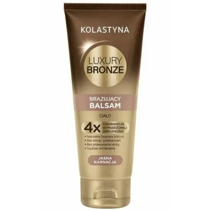 Lotiune autobronzanta Kolastyna, Luxury Bronze, ten deschis, 200ml — preț și oferte