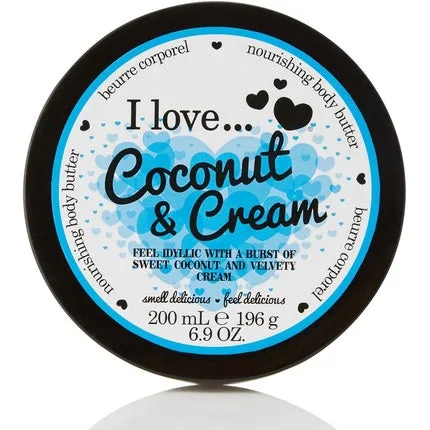 Butter de corp I Love Coconut & Cream, 200 ml — preț și oferte