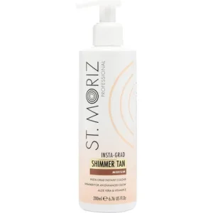 Loțiune autobronzantă, St. Moriz, 200 ml, cu sclipici
