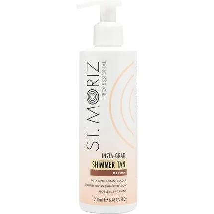 Loțiune autobronzantă, St. Moriz, 200 ml, cu sclipici — preț și oferte