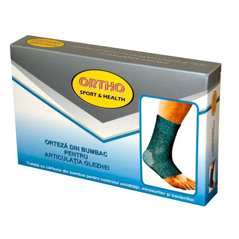 Glezniera din bumbac si carbune din bambus - L ORTHO SPORT & HEALTH — preț și oferte