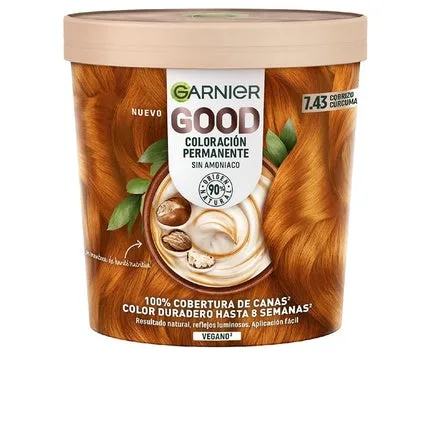 Vopsea de păr, Garnier, Cocoon 7.43 Arămiu Tumeric — preț și oferte