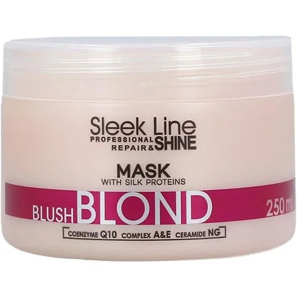 Masca de par, Stapiz Sleek Line, 250 ml, Blond Blush — preț și oferte
