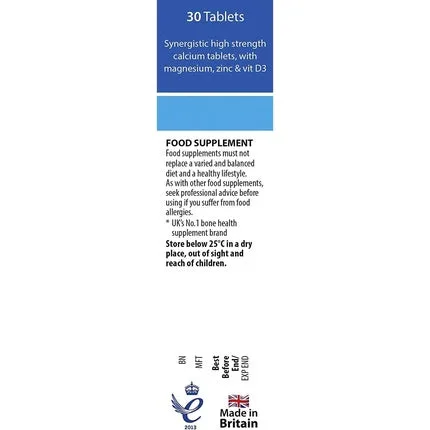 Vitabiotics Osteocare, tablete, 30 buc, calciu, magneziu, zinc, Vit D3 — preț și oferte