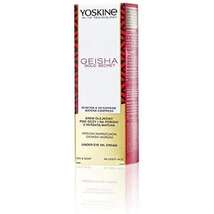 Cremă contur ochi, Yoskine, Geisha Gold Secret, anti-rid, 15 ml — preț și oferte