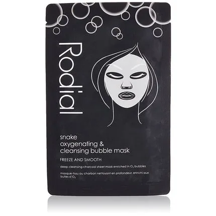 Masca bubble Rodial Snake, negru, oxigenare — preț și oferte