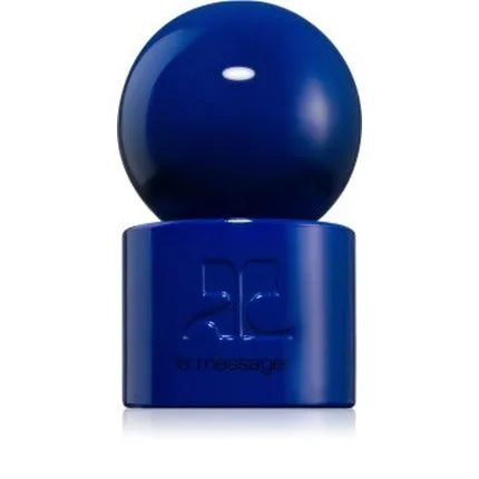 Parfum Unisex Courreges Le Messager, flacon albastru rotund, capac sferic, 30ml — preț și oferte