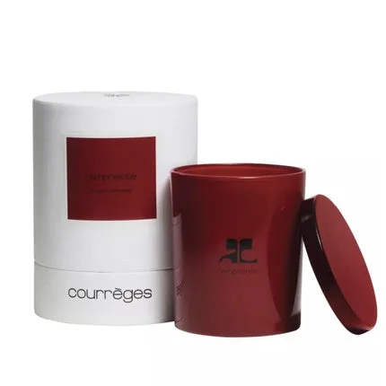 Lumânare parfumată, Courrèges, L'Empreinte, roșu, 190ml — preț și oferte