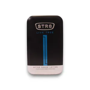 Loțiune După Rasă Str8 Live True Calming, 100 ml, Cutie neagră cu albastru