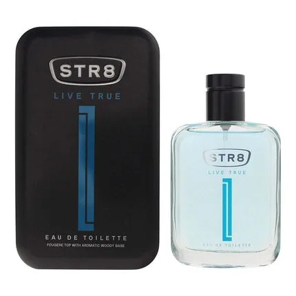 Str8 Live True Eau De Toilette, Masculin, 50 ml, sticlă transparentă — preț și oferte