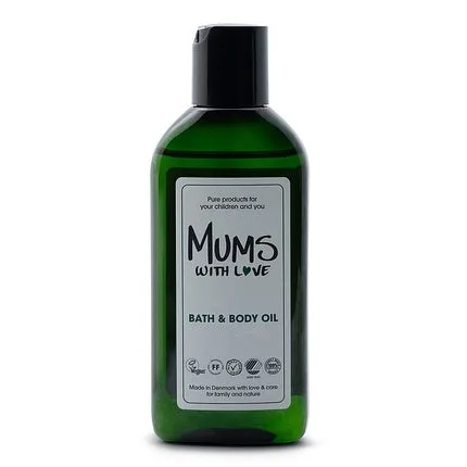 Ulei de Corp și Baie Mums With Love 100 ml, Verde, Ambalaj Plastic — preț și oferte