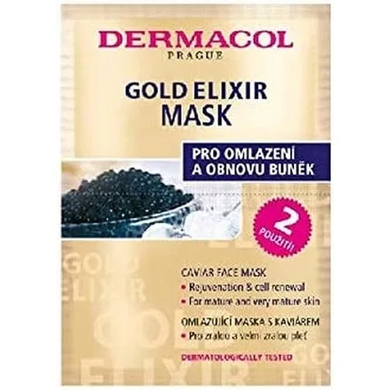 Masca faciala, Dermacol, Gold Elixir, 10g — preț și oferte