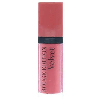 Bourjois Rouge Velvet Edition, ruj lichid mat, culoare Peach Club, volum 6 ml — preț și oferte