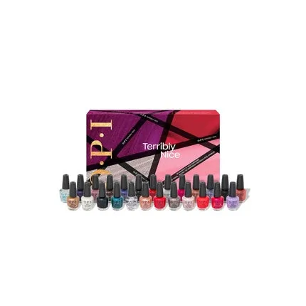 Set lacuri de unghii OPI Terribly Nice, mini advent, 25pc — preț și oferte