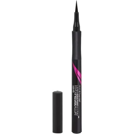Eyeliner Maybelline New York Hyper Precise All Day, Negru Mat, Rezistent la Apa Maybelline NY — preț și oferte