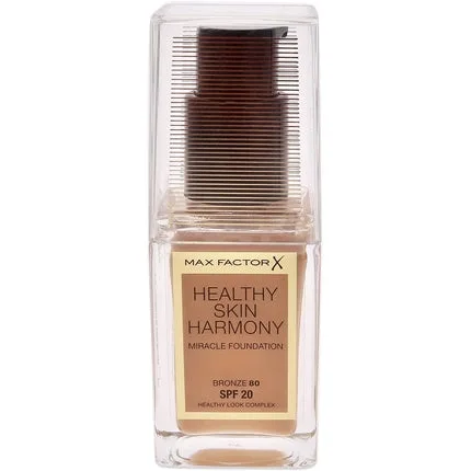 Fond de ten, Max Factor, Healthy Skin Harmony Miracle 80 Bronze, 30ml — preț și oferte